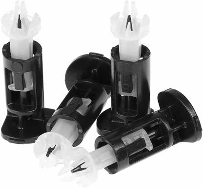 DEALZIA Computer Cooling fan Clip lock set of 4 for Intel Cooling Fan LGA 775 Socket CPU Cooler Heatsink Fans (Set of 4) 12 Watts Computer PSU with 2 SATA Cables