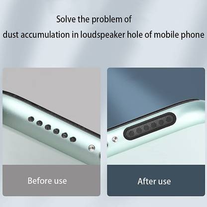 Kickzu Smartphone Dustproof Hole Protector Sticker Digital Visual Interface Black Anti-dust Plug