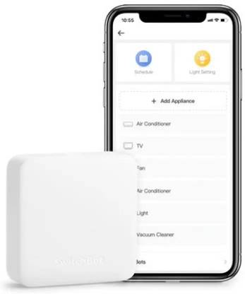 Switchbot Hub Mini Smart Remote - IR Blaster, Link to Wi-Fi, Control Air Conditioner, Compatible with Alexa, Google Home, HomePod, IFTTT Multipurpose Controller