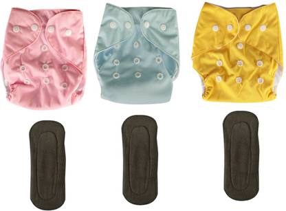 MEEOWMEE Reusable, washable baby cloth diaper/ button diaper , free size adjustable baby diaper with high quality insert Free . 0 to 24 months
