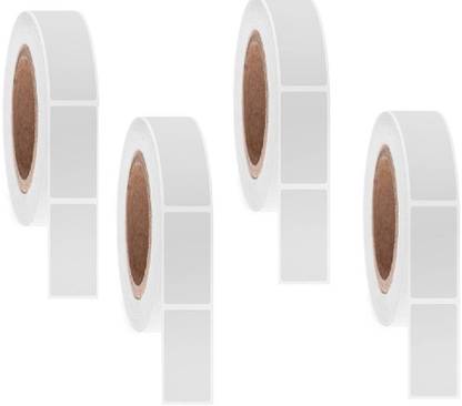 youlogic 60 mm X 20 mm, (White) Direct Thermal Barcode Labels (DT), Set of 3 Roll, 1000 Labels In Roll, No Need Carbon Ribbon, Labels/Roll for Desktop Printer TSC, Zebra, Citzen, WEP, Datamax, Thosiba, Sato etc. ) ,Paper Label Stickers,1’’up (Smooth White) dt Paper Label