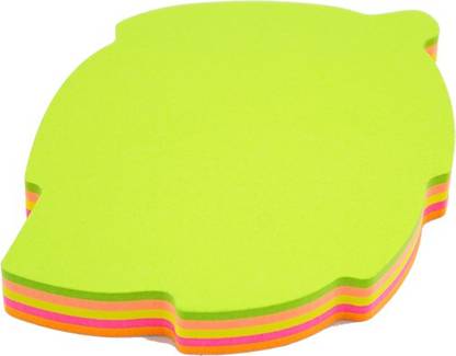 Levin Multicolor Sticky Notes Memo Pads Sticker Bookmark Marker Flags Sticker 100 Sheets Sticky Notes, 5 Colors