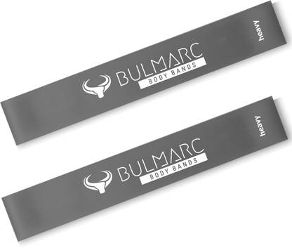 Bulmarc Set of 2 Heavy Resistance Bands (55 - 80 lbs) Resistance Tube