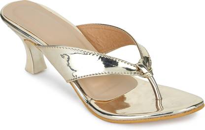 Women Gold Heels