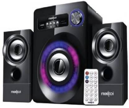 Frontech 2.1 Channel Multimedia Speaker with Bluetooth,FM (SW-0002) 3 W Bluetooth Home Theatre