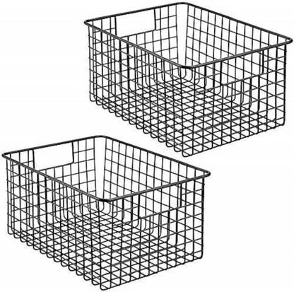 easy root Stainless Steel Storage Basket