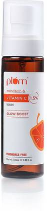 Plum 1.5% Vitamin C Toner with Mandarin for Glowing Skin | Improves Uneven Skin Tone Men & Women