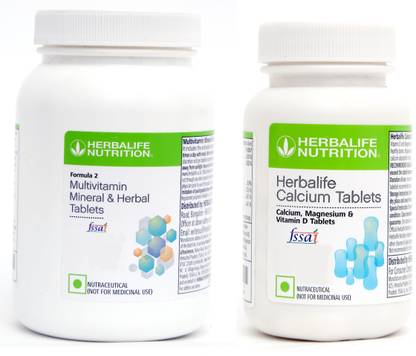 Herbalife Nutrition CALCIUM TABLET (60 TABLET + MULTIVITAMIN & MINERAL AND HERBAL TABLET (90 TABLET