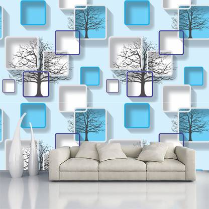 ALL DECORATIVE DESIGN Decorative Multicolor Wallpaper
