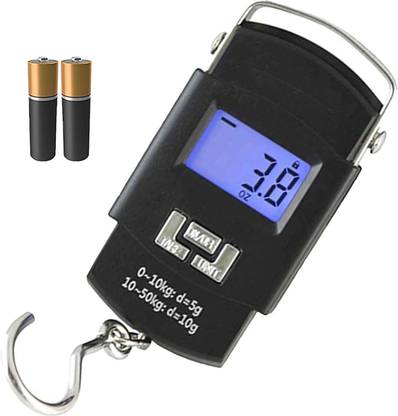 Qozent 10g-50Kg Digital Hanging Luggage Fishing Portable Weight Scale Taraju Tarazu Kata /100/UQo Weighing Scale