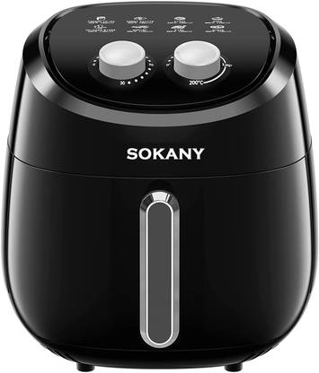 HUEX 4 Liter Air Fryer Oven with Touch Control Panel Air Fryer