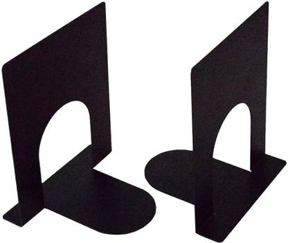 APPUCOCO NON SLIP METAL BOOK HOLDER SHELVES BOOKEND Iron Book End