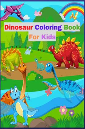 Dinosaur Coloring Book for Kids