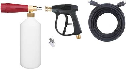 HU CREATIONS 1L Universal Snow Foam Gun Washer Kit Jet Cannon Gun Soap Lance Spray 1/4'' Quick for Karcher K2 K3 K4 K5 K6 K7 Wash Bottle Pressure Washer
