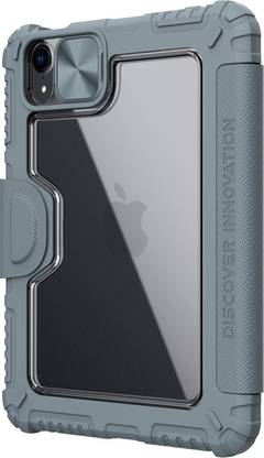 Nillkin Bumper Case for Apple iPad Mini 2021 / Apple iPad Mini 6 (8.3" Inch) Bumper Pro Leather Camera Slider Camshield