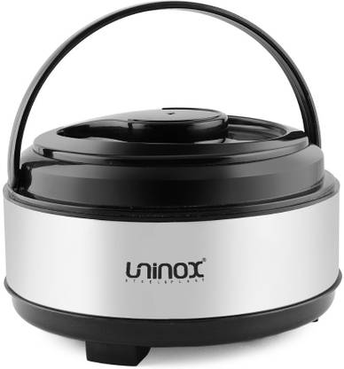 UNINOX Stainless Steel Insulated Serving Hot Pot for Roti/Curry/Chapati Box Hot Case Thermoware Casserole  (2500 ml)