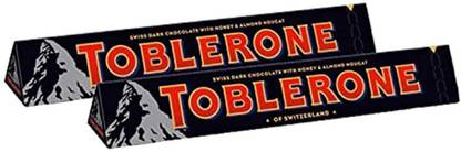 Toblerone Dark Chocolate Pack of 2 Bars