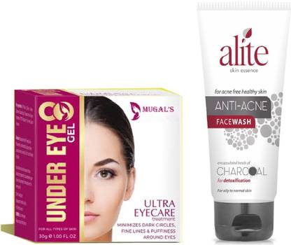 Mugal's Under Eye Ultra Patches Dark Circles Remover Eye Care Treatment & Anti-Acne for Acne free healthy Face wash