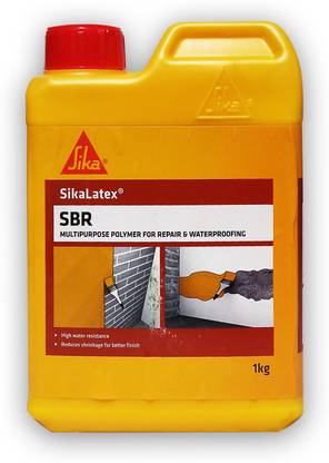 Sika Latex SBR 1 kg Based Multipurpose Polymer for Repair, Bonding & Waterproofing Crack Filler