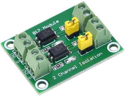 SunRobotics PC817 2 Channel Optocoupler Isolation Module Electronic Components Electronic Hobby Kit