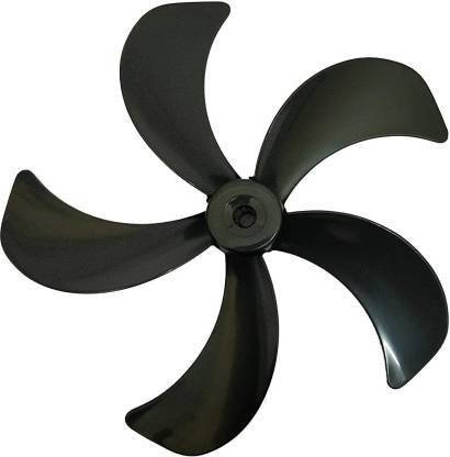 Destiny Gallery 16 Inch 5 Blade ABS Plastic Cooler Fan Clockwise 140 mm 5 Blade Exhaust Fan (Black, Pack of 1) 140 mm Exhaust Fan