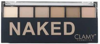 Clamy 6 Color Eyeshadow Palette - (Naked) 15 g