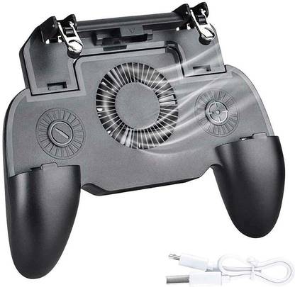 pompeo Mobile Game Controller - Battleground Game Trigger (Black, For Android, iOS)  Gamepad