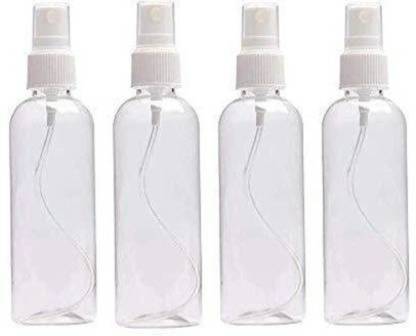 madhu store Spray Bottle for Toners, Rose Waters, Perfumes, Hand Sanitizers, etc.|| Cute Spray Bottle to Keep it in Your Purse or Travel Bag [SET OF 4} 0.5 L Hand Held Sprayer