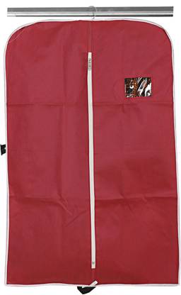 KUBER INDUSTRIES Coat cover Non Woven Coat/Blazer Cover (Maroon) CTKTC02440