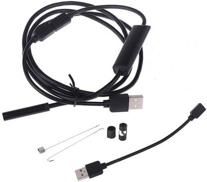 JRONJ Usb Endoscope Waterproof 7Mm 6Led Camera Check For Androidpc Security Camera