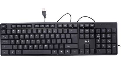 lipi LIPIKEY-836 Wired USB Standard Desktop Keyboard Compatible with Desktop, Laptop, Mac