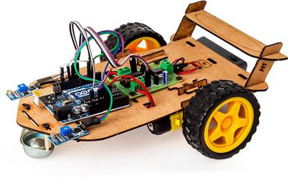 Sparklebox Light Following Robot | Ideal Gift for Kids of Age 10 Years and Above | STEM Learning |Educational DIY Kit | Gift for Boys and Girls (Purple)