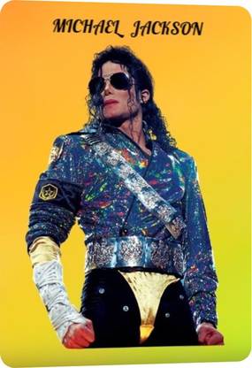 LADY HAWK Michael Jackson The Legend Poster Fridge Magnet. Sticks on any Metal Surface. A Cherished Gift for all MJ Fans. Large Size 10x7cms. Classy Michael Jackson Memorable Magnet Souvenir (MJ23) Special Limited Edition Fridge Magnet Pack of 1