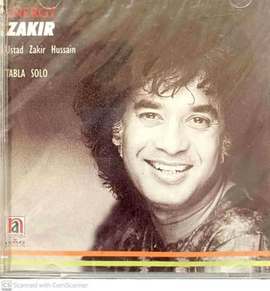 USTAD ZAKIR HUSSAIN - TABLA SOLO Audio CD Standard Edition