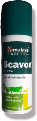 HIMALAYA Scavon Spray with Antibacterial & Wound Healing 100ml for dog&cats Pet First Aid Kit
