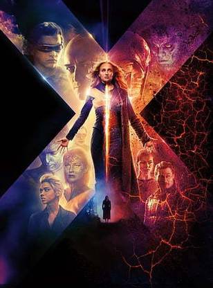 Hd X Men Dark Phoenix Movie New Poster Nail Matte Finish Poster Paper Print