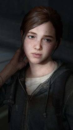 Hd Ellie Tlou Part Game Horor Last Of Ps The Us Zombie Nail Matte Finish Poster Paper Print