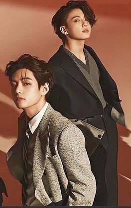 Hd Taekook Jungkook Taehyung Nail Matte Finish Poster Paper Print