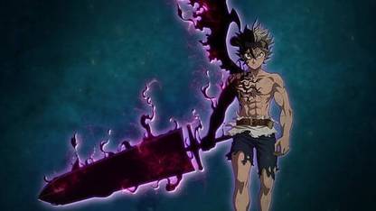 Anime Black Clover Asta Black Clover Hd Matte finish Poster Paper Print