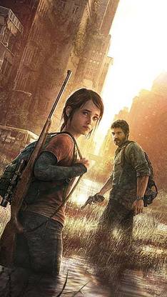 Hd Ellie And Joel Ellie Joel The Last Of Us Nail Matte Finish Poster Paper Print