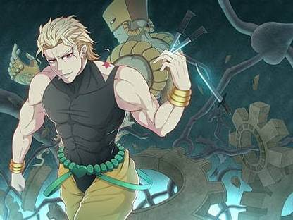 Anime Jojo S Bizarre Adventure Dio Brando Matte finish Poster Paper Print