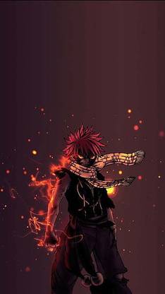 Hd Natsu Dragneel Anime Fairytail Nail Matte Finish Poster Paper Print