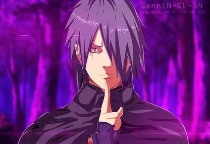 Anime Boruto Sasuke Uchiha Matte finish Poster Paper Print