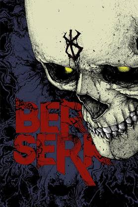 Berserk Skull Digital Art Guts Skull Knight Hd Matte Finish Poster Paper Print