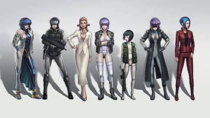 Ghost In The Shell Manga Kusanagi Motoko Matte Finish Poster Paper Print