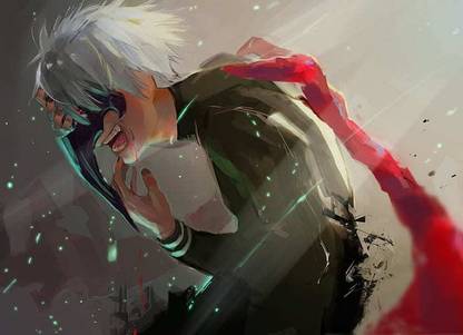 Anime Tokyo Ghoul Kakuja Tokyo Ghoul Ken Kaneki Matte Finish Poster Paper Print