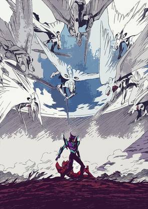 Neon Genesis Evangelion Eva Unit Eva Unit Eva Series Matte Finish Poster Paper Print