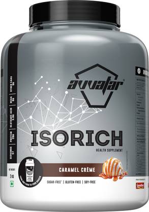 Avvatar ISORICH CARAMEL CREME - WHEY ISOLATE - 2 Kg / 4.4 lbs Whey Protein