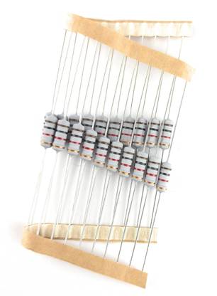 SAMAES 20 pics 1 Kilo Ohm 1 Watt 5% Resistors Fixed Resistor
