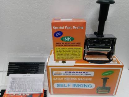 Rewhite Batch Coding Machine Label Stamping Machine Manual Batch Coding System
